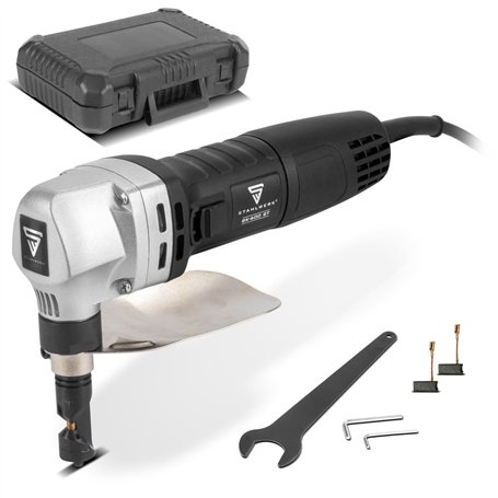 STAHLWERK Grignoteuse de tôle BK-600 ST avec 600 W et 2 000 tr/min jusqu'à 2