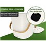 YourCasa poubelle compost cuisine - 4L composteur cuisine pour déchets organiques de cuisine - poubelles à compost avec filtre à