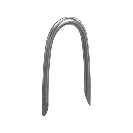 Lot de 100 crampons en acier inoxydable