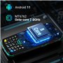 Tera Scanner de Codes-Barres Android 11 avec 26 Touches Moteur de Scannage HS7 IP67 Rugged 4+64GB Batterie de 5100 mAh Charge Ra