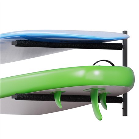 QLS Support mural - Crochet de rangement pour planche de surf