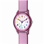 Cander Berlin MNA 0130 F Montre pour enfant avec bracelet velcro étanche 3 ATM Rose, Bracelet