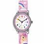 Cander Berlin MNA 0430 E Montre pour enfant avec fermeture Velcro magnétique étanche 3 ATM Montre d'apprentissage analogique Lic