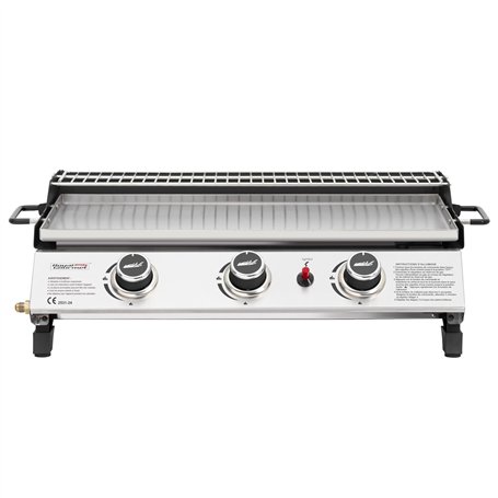 Royal Gourmet Plancha Gaz Propane en Acier Inoxydable