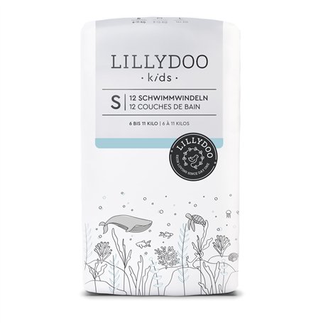 LILLYDOO couches de bain jetables douces pour la peau pour bébés