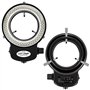Tiamu 144 LED Lumière Anneau pour Microscope Optique, Source Lumineuse 6000 K de Caméra de Microscope, Lampe de Microscope Stéré