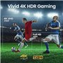 BenQ TK700ST Vidéoprojecteur Gaming et Cinéma Courte Focale 4K HDR LED 3000 Lumens avec Latence de 4 ms | Taux de rafraîchisseme