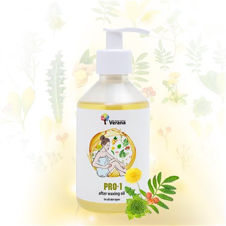 Verana Huile Apaisante pour les Soins de la Peau Avant et Après le Rasage