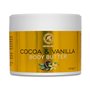 Beurre de Cacao & Vanille 250g - Hydratant Naturel pour Corps - Huile Corporelle Hydratante Formule au Beurre de Cacao - Soin de