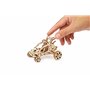 UGEARS Mini Buggy - Puzzle 3D pour Enfants et Adultes - Kit de modèle mécanique de Petit véhicule à Moteur - Kits de modèle en B