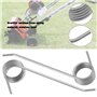 OTOTEC 48 Pièces Ressorts de Rouleau de Ventilateur de Scarificateur électrique en Acier Inoxydable Accessoires de Ressort Compa