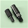 EMSea 4pcs Connecteur d'alarme de Pêche 3/8 Pouces Alarme de Morsure de Pêche Adaptateur à Dégagement Rapide Support de Canne à
