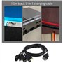EMSea Câble de Chargeur USB 5 en 1 Remplacement Compatible avec Gameboy Advance SP(GBA SP)/ DS Lite/NDS/Wii U/New 3DS XL/New 3DS