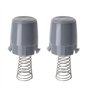 EMSea 2pcs Pistons de Porte Magnétiques de Rechange AGM73610701 Compatible avec LG Compatible avec Kenmore Machine à Laver Rempl
