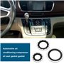 EMSea 30 Pièces Klimaanlage Kompressor Wellendichtring AC Joint Torique Accessoires Compatible avec Buick V5GL8 Compatible avec