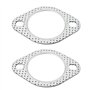 EMSea Lot de 2pcs Joints de Collecteur d'échappement en Métal de Rechange 18107502346 Compatible avec BMW Série 3 X3 Série 5 Tou