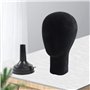 Micvtve Flocage Mousse Mannequin TêTe Modèle Photographie Accessoires Adulte Mannequin TêTe Moule Perruques Lunettes Chapeau Pré