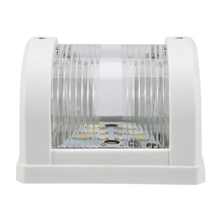 Wanjorlay Bateau 12 V Feux de Navigation Blanc Poupe LumièRe Marine SéCurité Nuit Voile Signal Lampe pour Bateau de PêChe Yacht