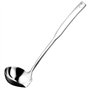Iegefirm Louche à Soupe de Cuisine en Acier Inoxydable 304 Punch Cuillères Ladell Lumineuses avec Bec verseur Louches à Sauce po