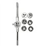 Giyofom de filières métriques 8 pièces M3//M5/M6/M8/M10/M12 Combinaison de d'outils pour le taraudage