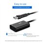 CosyCaya Carte son externe USB 2.0 Type C Adaptateur de microphone stéréo Convertisseur professionnel pour ordinateur portable,