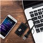 CosyCaya Carte son externe USB 2.0 Type C Adaptateur de microphone stéréo Convertisseur professionnel pour ordinateur portable,