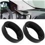eMagTech Lot de 2 Boutons de réglage Manuel pour rétroviseur 1507431 6S61 17B718AA 1140538 1209044 Compatible avec Interrupteur