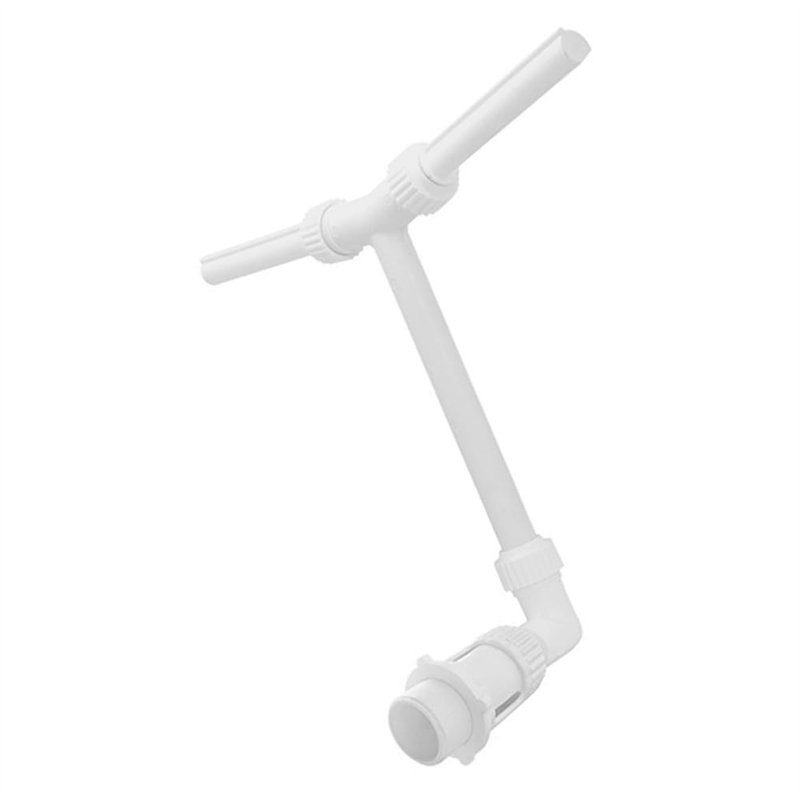 Fontaine De Piscine Réglable Double Brume - Accessoire Rafraîchissant Pour Piscines Hors-Sol Et Enterrées, 360° Orientable