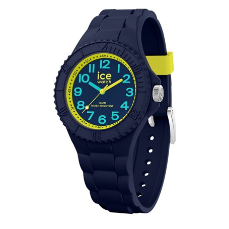 ICE-WATCH - Ice Hero Dark Blue Invaders - Montre Bleue pour Garçon avec Bracelet en Silicone - 020320 (Extra Small)