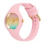 ICE-WATCH - Ice Horizon Pink Girly - Montre Rose pour Fille avec Bracelet en Silicone - 021432 (Extra Small)