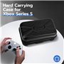 Mcbazel Sac de Rangement pour Xbox Series S, Manette sans Fil et Accessoires de Jeu Étui de Transport Rigide pour Xbox Series S 