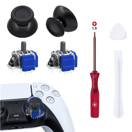 Mcbazel TMR Joysticks Électromagnétiques pour PS5 DualSense/ Edge