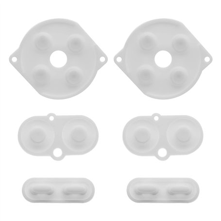 eMagTech Lot de 2 Coussinets en Caoutchouc conducteur pour Boutons de Manette