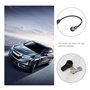 eMagTech 5pcs Connecteur d'antenne d'autoradio Mâle ISO Adaptateurs Convertisseurs Coque en Plastique Type à Sertir ou à Souder