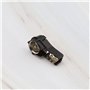 eMagTech 5pcs Connecteur d'antenne d'autoradio Mâle ISO Adaptateurs Convertisseurs Coque en Plastique Type à Sertir ou à Souder