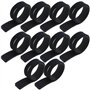 ECSiNG 10pcs Sangles de Canne à Pêche pour Attacher Cannes à Pêche Réglable Extensible Support Ceintures Bande Magique Ceinture