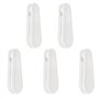 ECSiNG 5pcs Poignées de Stores Cordon de Rideau Poids Corde de Traction Pendentifs pour Stores Enrouleurs Verticaux Rideaux Vole