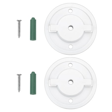 ECSiNG Lot de 2 Bases de Montage Murales pour Caméra Intelligente TL70 Accessoires Compatible avec Tapo C200 Compatible avec TP-