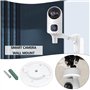 ECSiNG Lot de 2 Bases de Montage Murales pour Caméra Intelligente TL70 Accessoires Compatible avec Tapo C200 Compatible avec TP-