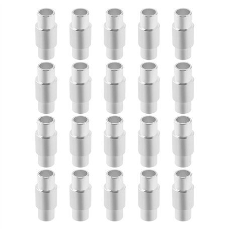 LT Easiyl Lot de 20 entretoises de roulement de roue en alliage d'aluminium pour patins à roues alignées et patins à roulettes