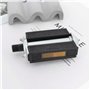 LT Easiyl 1 Paire de Pédales de Vélo de Loisir 1/2" 9/16" avec Réflecteurs Compatible avec Schwinn Style pour BMX VTT Vélos de R