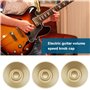 SG Store Lot de 4pcs Boutons de Commande de Guitare 6mm Compatible avec Gibson Compatible avec Les Paul Compatible avec Epiphone