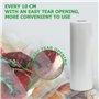 KitchenBoss Sacs Sous Vide Alimentaire:2 Rouleaux 28x600cm, Rouleau Sous Vide Alimentaire Convient à L'appareil de Mise sous Vid