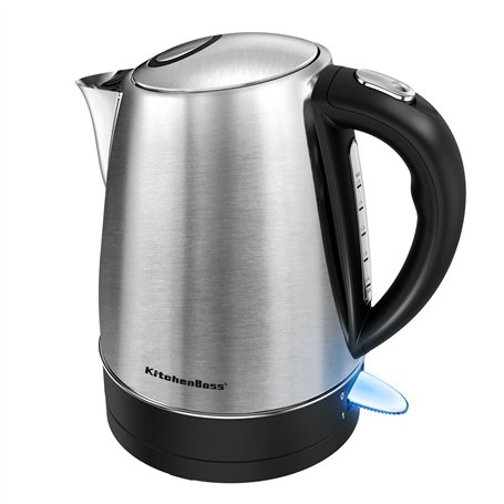 KitchenBoss Bouilloire Électrique:Bouilloire Inox 1
