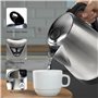 KitchenBoss Bouilloire Électrique:Bouilloire Inox 1,7 L, Bouilloire Electrique Inox avec Filtre Amovible et Voyant Lumineux, 210