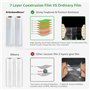 KitchenBoss Sac Sous vide Alimentaire:Rouleau Sous Vide Alimentaire sans BPA pour Appareil Sous Vide, Film Sous Vide Alimentaire