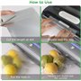 KitchenBoss Sac Sous Vide Alimentaire:Rouleau Sous Vide Alimentaire sans BPA pour Machine Sous Vide, Film Sous Vide Alimentaire