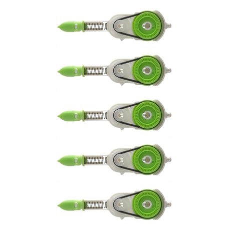 PILOT Lot de 5 Recharges pour Roller de correction rétractable Begreen White line RT 4 mm