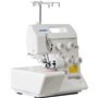 Juki MO-654DEN Surjeteuse 3/4 Fils, Métal, Blanche, 34 x 27 x 30 cm
