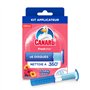 Canard WC Fresh Disc Floral Oasis - Bloc WC Sans Cage Nettoyant - Nettoie à 360° - Nouvel Emballage 100% Carton - 1 Applicateur 
